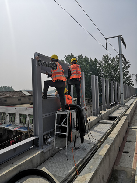 新建郑阜铁路ZFZQ-1标项目声屏障安装工程